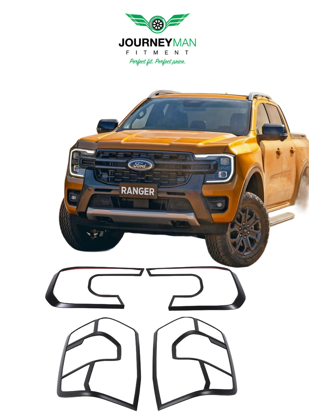 Ford Ranger Step Lights FORD RANGER LIGHT TRIMS - Journeyman Fitment Centre
