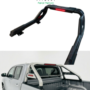 TOYOTA HILUX ROLL BAR CHROME WITH BREAKLIGHTS