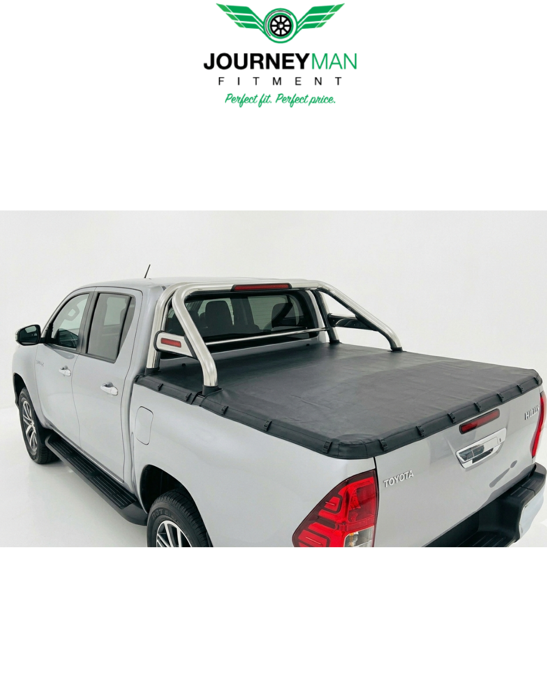 TOYOTA HILUX DOUBLE CAB CLIP ON TONNEAU COVER