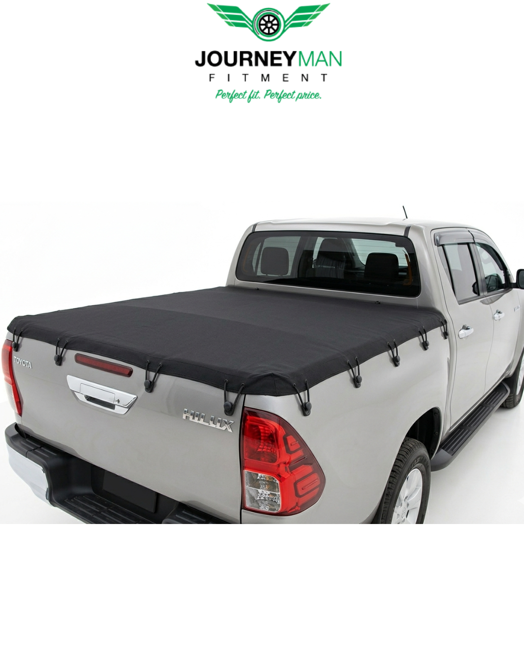 TOYOTA HILUX DOUBLE CAB TIE DOWN TONNEAU COVER