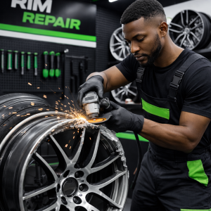 MAJOR RIM DAMAGES