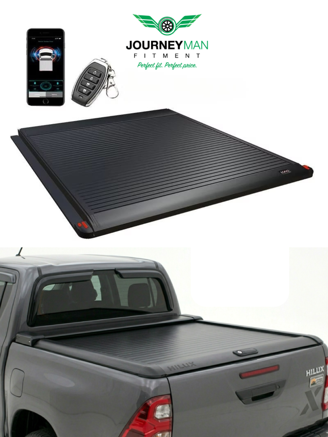 Toyota Hilux Electronic Roller Shutter