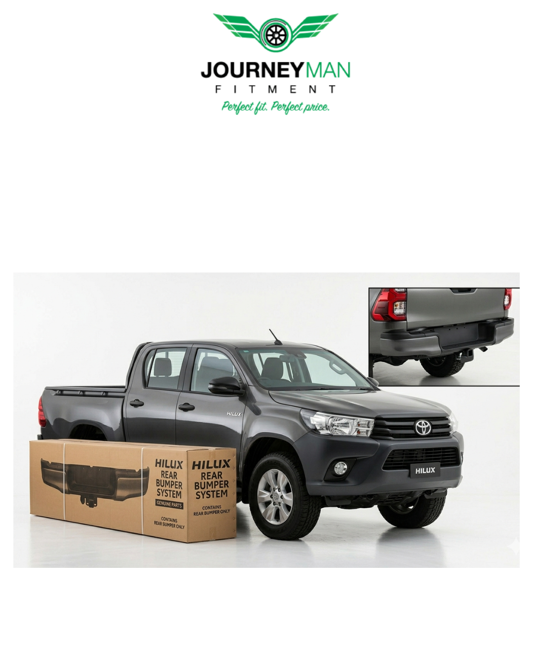 Toyota Hilux Rear Bumper