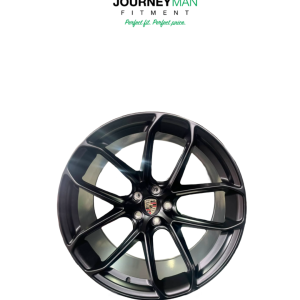 20 Inch Porsche Matte Black Alloy Rims | 5x112